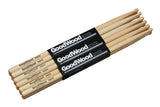 Vater Goodwood Rock trommestikker, hickory 2. sortering, tretupp