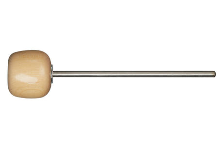 Vater Bass Drum Beater Natural Wood, stortrommekølle i tre