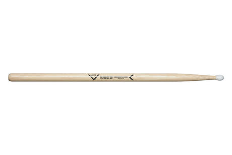 Vater Classics 2B trommestikker, hickory, nylonspids