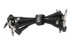 GEWA Basic Line patchkabel 0,1 m, vinklet monojack, 6 stk.