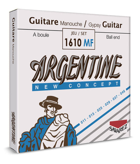 Savarez 1213MF Argentine G3-streng til gypsy jazz-gitar, kule