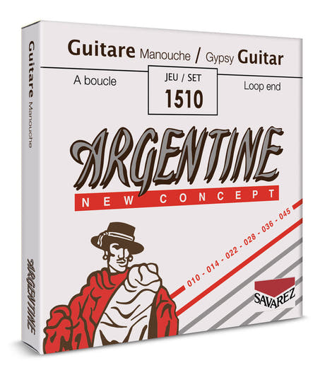 Savarez 1011 Argentine E1-streng til sigøynerjazz-gitar, løkke