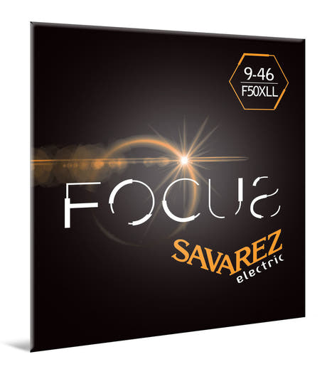 Savarez F50XLL Focus elektriske gitarstrenger, mixed .009 til .046