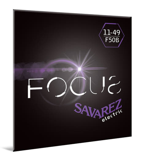 Savarez F50B Focus elgitarstrenger, blues .011 til .049