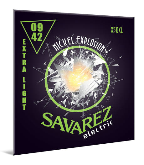 Savarez X50XL Nickel Explosion, extra light .009 til .042