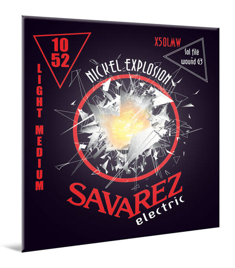 Savarez X50LMW Nickel Explosion med omviklet G, .010 til .052