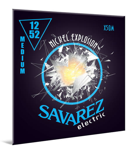 Savarez X50M Nickel Explosion, medium .012 til .052 med omspunnet G