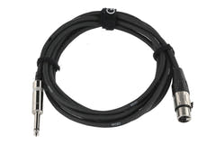 GEWA Pro Line mikrofonkabel 3 m, XLR-hunn til mono-jack