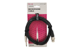 GEWA Pro Line mikrofonkabel 3 m, XLR-hunn til mono-jack