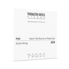 Thomastik-Infeld John Pearse Folk PJ24 streng H/B2 .024, flatwound