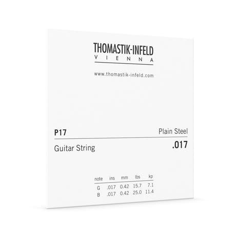 Thomastik-Infeld P17 elgitarstreng .017, blank messingbelagt stål
