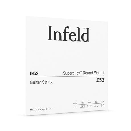 Thomastik-Infeld Superalloy elgitarstreng .052w, roundwound (IN52)