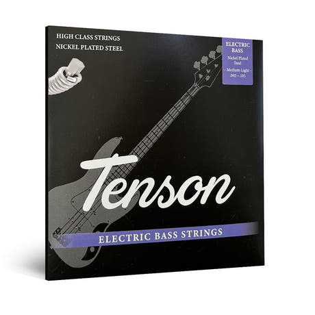 Tenson Nickel-elbassstrenger .045-.105, Medium/Light, long scale