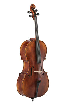 GEWA Sonata Europa Deluxe cello 4/4, satt opp, massarandubabue, bag