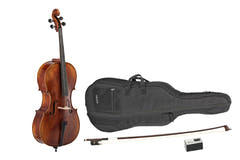 GEWA Sonata Europa Deluxe cello 4/4, satt opp, massarandubabue, bag