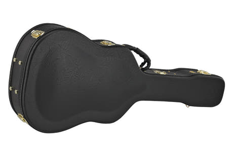 GEWA Prestige gitar-kasse til 12-strenget akustisk gitarer, buet lokk