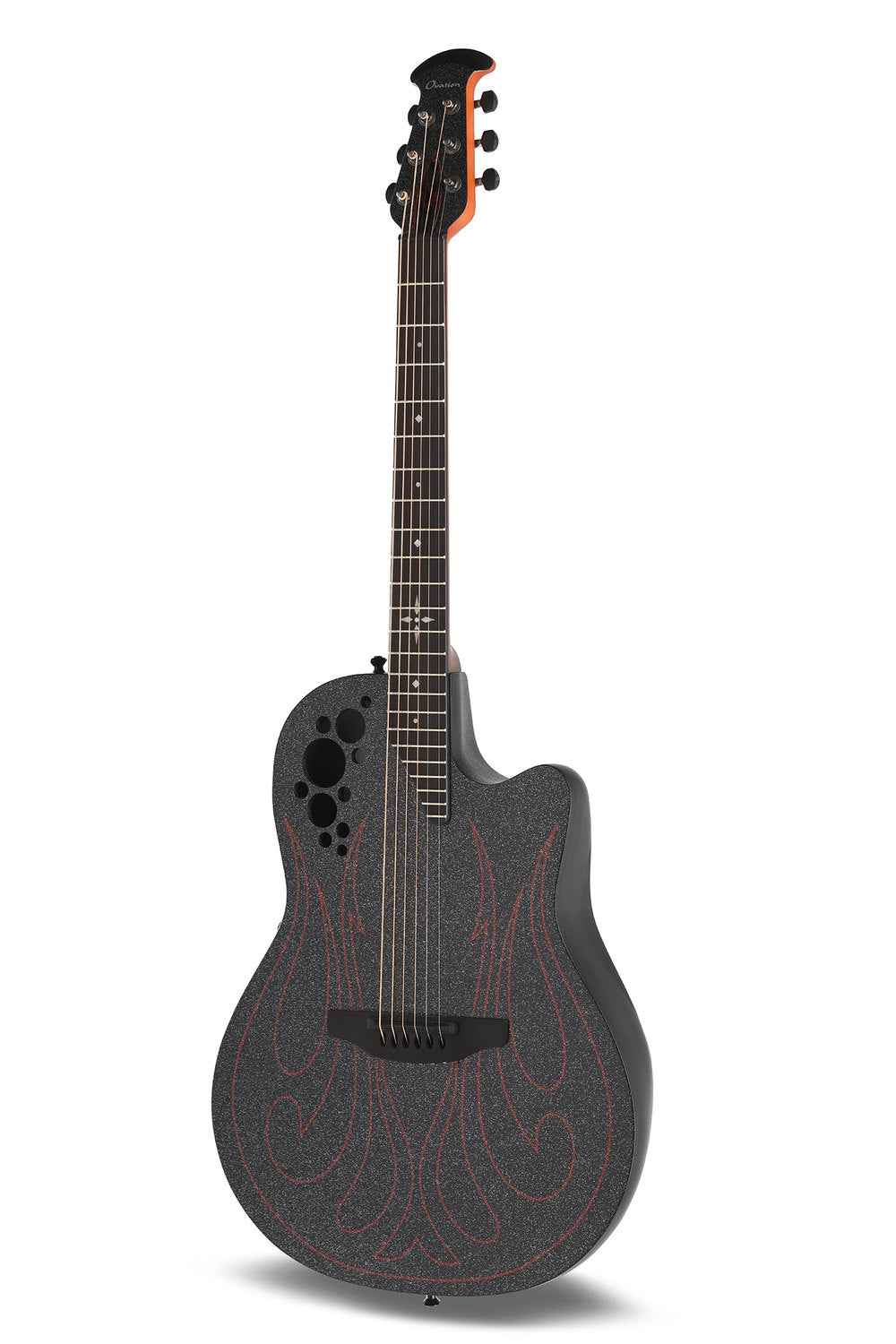 Ovation Elite Gus G. Signature Super Shallow 1868-GUS-G, Black Satin