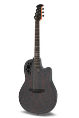 Ovation Elite Gus G. Signature Super Shallow 1868-GUS-G, Black Satin