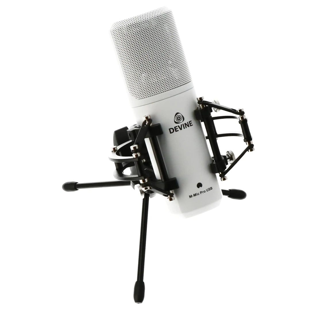 Devine M-Mic PRO mikrofon (USB), hvit