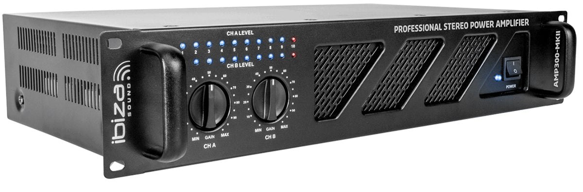 Ibiza AMP300-MKII effektforsterker (2x240W)