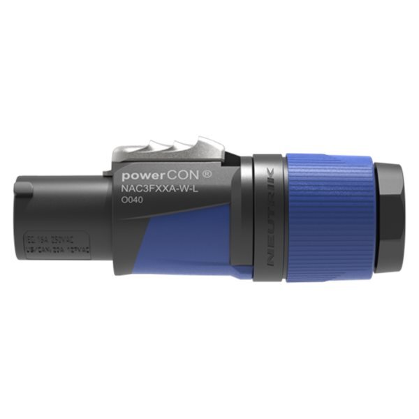 Neutrik NAC3FXXA-WL Powercon blå (10-16 mm)