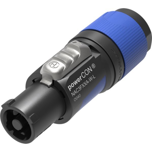 Neutrik NAC3FXXA-WL Powercon blå (10-16 mm)