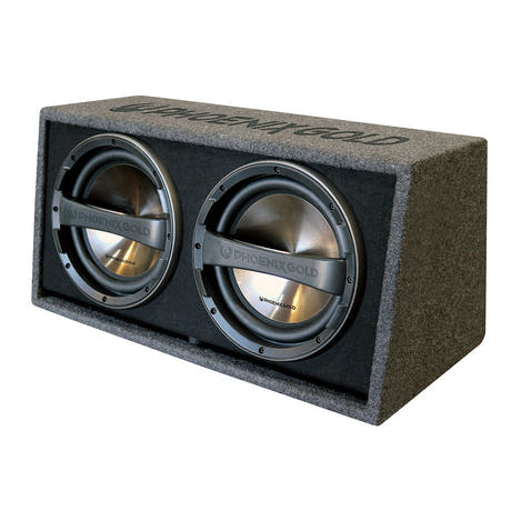 Phoenix Gold Dobbelt Subwoofer (2x12")