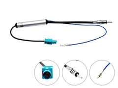 2-DIN-sett for Peugeot 207 & 307 med baksensor