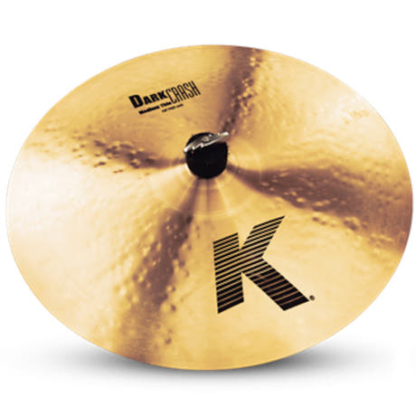 Zildjian 16 "K Dark Medium Thin Crash Basin