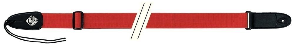 Fire & Stone Nylon Edition gitarrem, rød, 3 mm ender