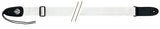 Fire & Stone Nylon Edition gitarrem, hvit, 3 mm ender