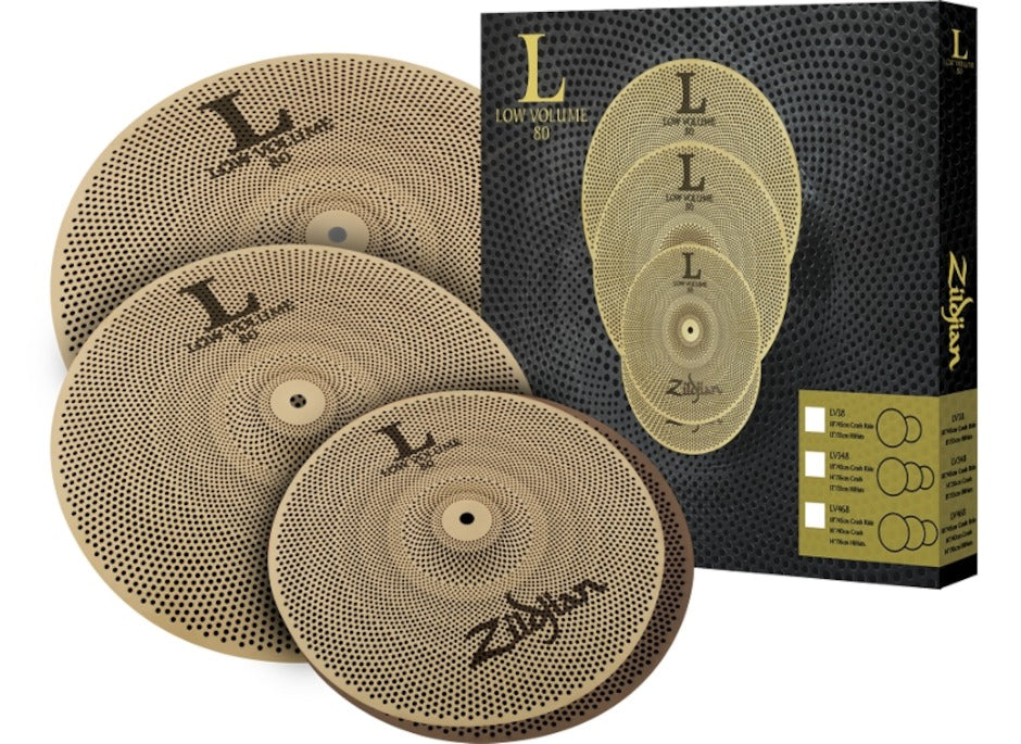 Zildjian "Low Volume" cymbalpakke