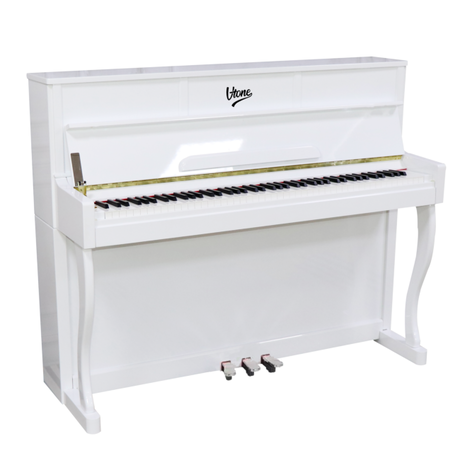 V-TONE BL-980 WH digitalt piano, hvit