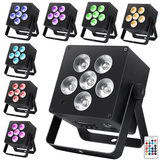 LIGHT4ME ACCU PAR RGBWA-UV batteridrevet spotlight 440