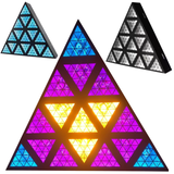 LIGHT4ME TRIANGIS LED lyseffekt 64x2W RGBA akse