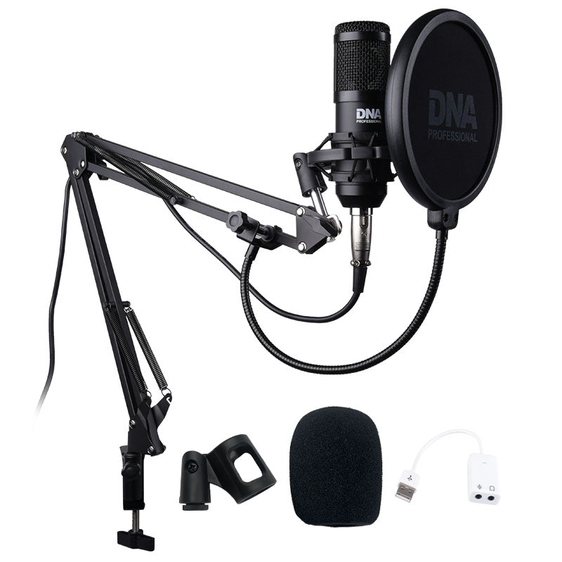 DNA DNC GAME XLR Kondensator Mikrofoner Kit