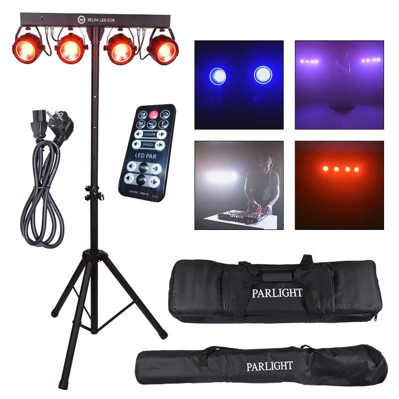 LIGHT4ME T-BAR LED COB PAR 4x30W stativdeksel