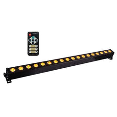 LIGHT4ME PIXEL BAR 18 RGBW IR LED-bar + fjernkontroll
