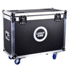 Light4Me flightcase for 2 pcs. Venom Zoom 350