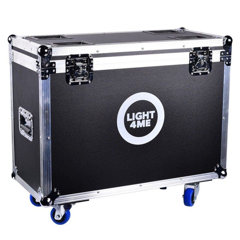 Light4Me flightcase for 2 pcs. Venom Zoom 350