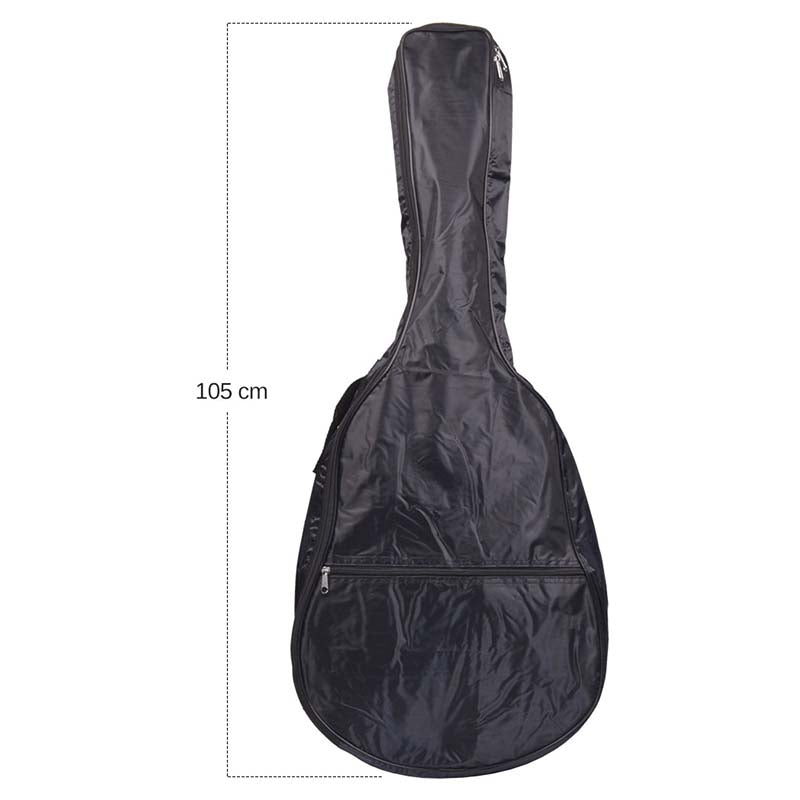 Gitarveske 4/4 med stropper