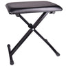 Keyboard- og Pianobenk i Metall, Sammenleggbar