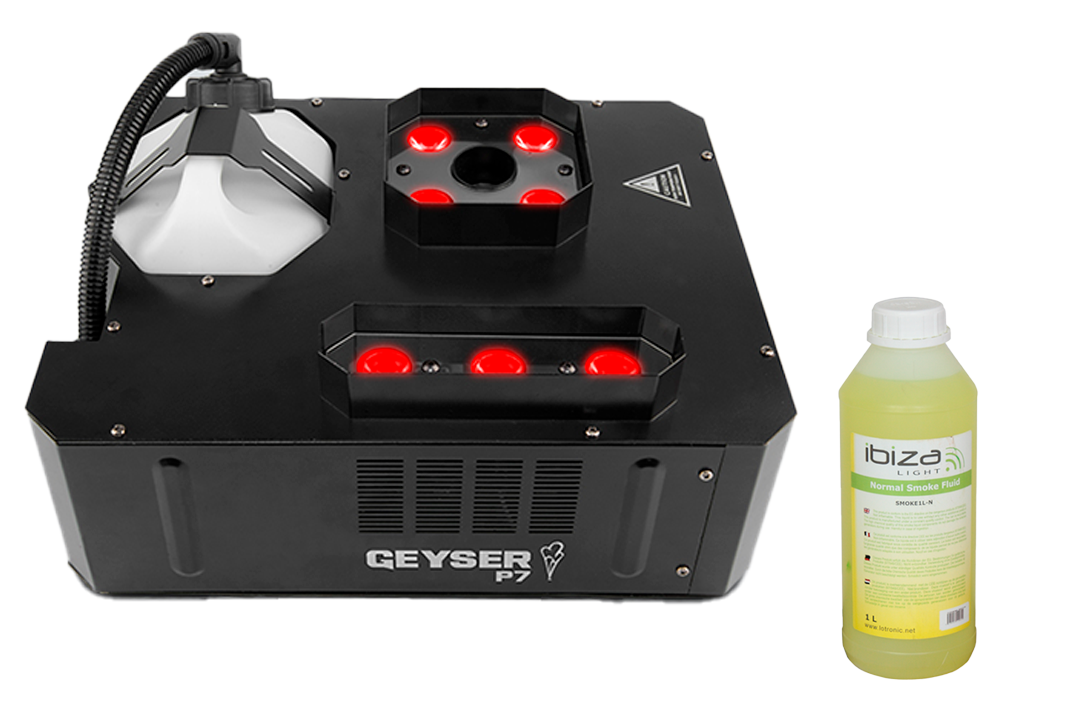 Chauvet Geyser P7 Røykmaskin + fri røykvæske