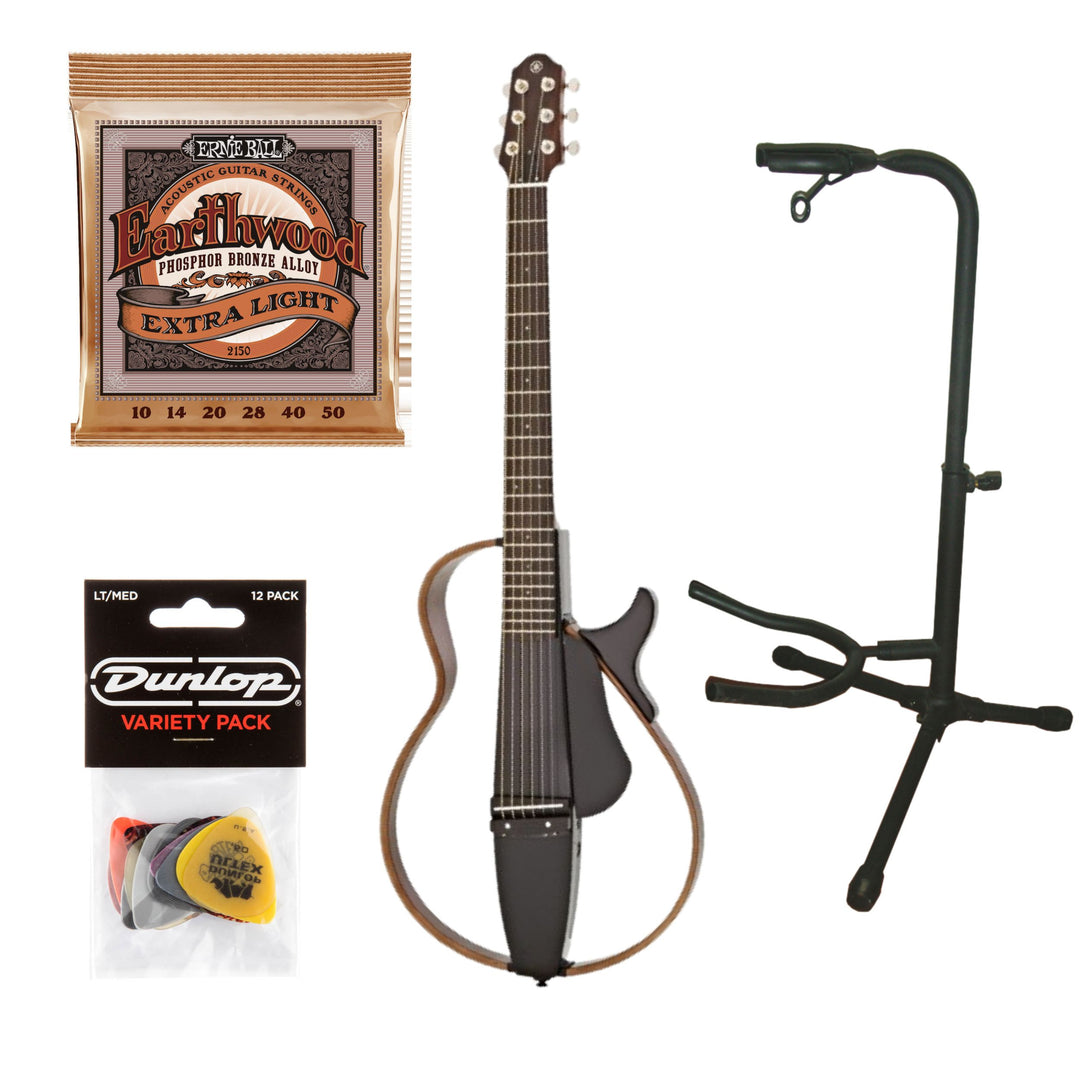 Yamaha SLG200S Silent startpakke (gjennomsiktig Black )