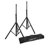 Høyttalerstativer med bag Bundle (30kg, 1,80m)