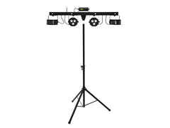 EUROLITE sett LED KLS laserbar FX + M-3 høyttalerstativ