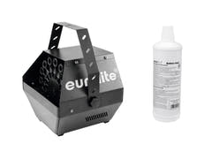 EUROLITE Set B-100 Boblemaskin svart DMX + Boblevæske 1 l