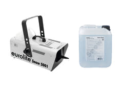 EUROLITE Set Snow 5001 snømaskin + Snow Fluid 5l