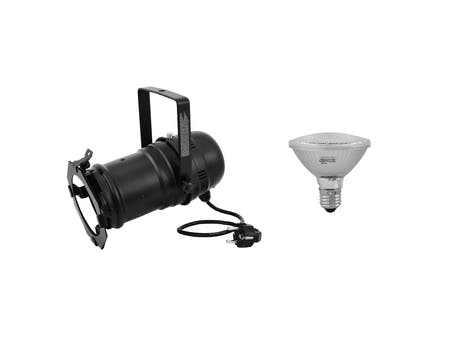 EUROLITE Sett PAR-30 Spot bk + PAR-30 230V SMD 11W E-27 LED 3000K