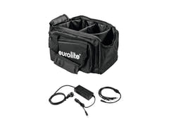 EUROLITE Set SB-14 myk veske + lader 4x AKKU Flat Light 1
